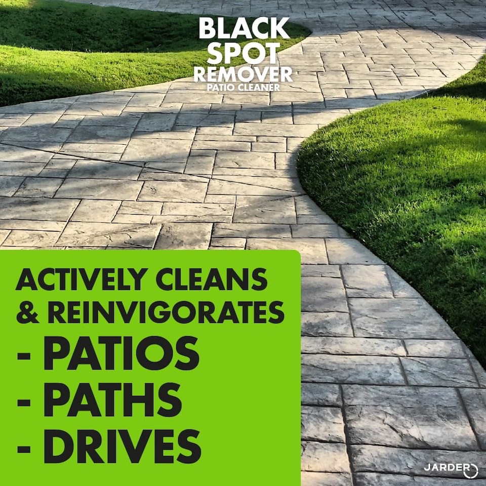 image 1 of Jarder Black Spot Remover Patio Cleaner 2 x 5L