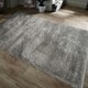 image 1 of Home Republic Majestic Shaggy Rug - 60 x 110 Silver
