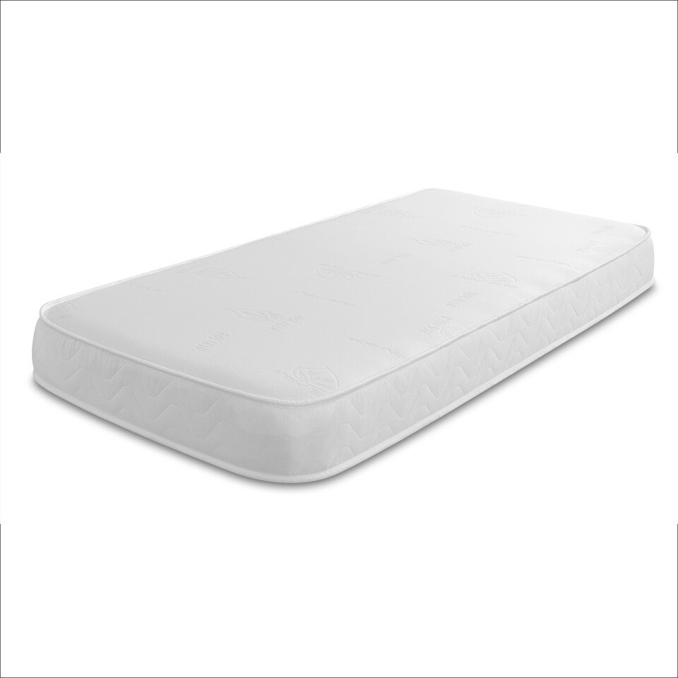 image 1 of Aloe Vera Hybrid Mattress - 18cm Deep, Plush Feel | White | Small Single