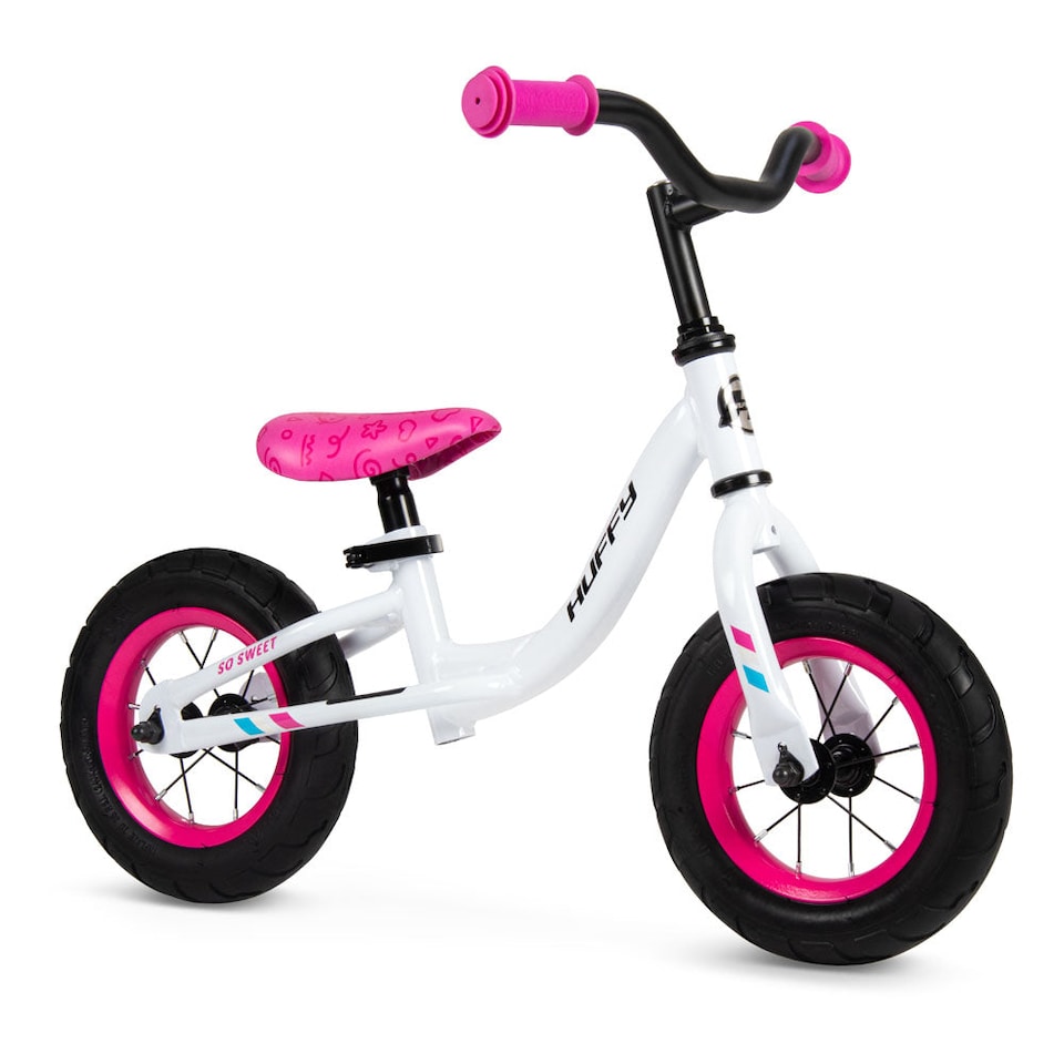 image 1 of HUFFY So Sweet 10-inch Gloss White Balance Bike (27295W)
