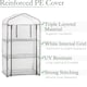 image 4 of 3 Tier Greenhouse Cover (PE)