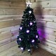 image 3 of Fibre Optic Indoor 120cm Cosmos Tree With 22 Colour Changing LEDs