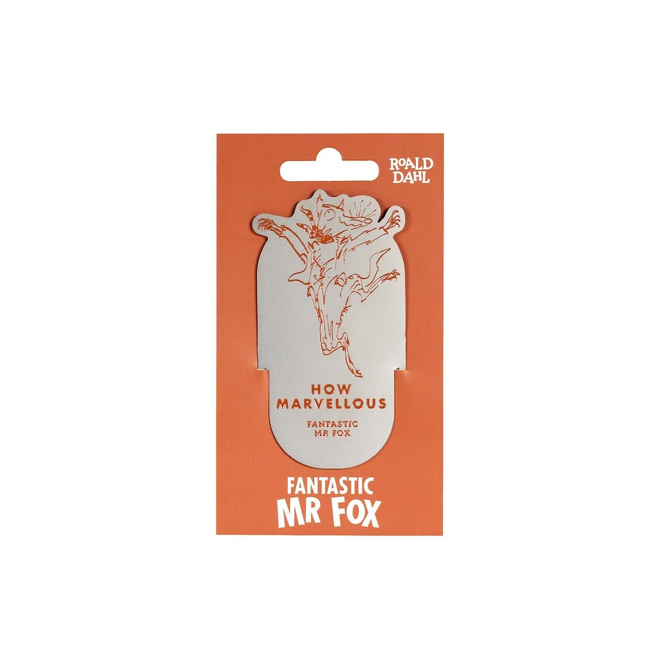 image 1 of Bookmark Metal - Roald Dahl (Fantastic Mr Fox)