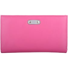 Genuine Soft Leather Bi-Fold RFID Protected Multi-Colour Purse | Pink | Fuchsia