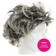 image 4 of 1980s Pop Star Wig | Brown | 12