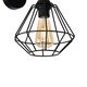 image 4 of Milagro Wall Lamp Colin Black 1XE27