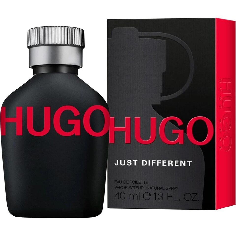 Hugo Boss Just Different Mens EDT 40ml Fragrance | Clear | 1.3 oz