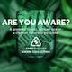 image 7 of Pasabache Aware Amorf Recycled Glass Tumblers - 340ml - Green - Pack of 4 | Green | Green