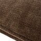 image 4 of Yard Heavy Chenille Piped Cushion | Brown | Brown | 50 x 50cm | 1