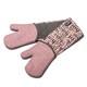 image 1 of Zeal Steam Stop™ Waterproof Silicone Double Oven Glove Pink | Rose Pink
