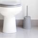 image 2 of Showerdrape Garda Light Grey Bathroom Toilet Brush & Holder