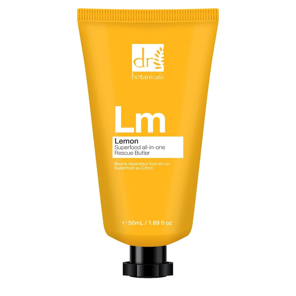 image 1 of Dr Botanicals Lemon Superfood All-In-One Rescue Butter 50ml x 2 Duo Pack