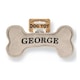 image 1 of History & Heraldry Pre-Personalised Squeaky Bone Dog Toy - George