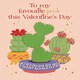 image 1 of To My Favourite Prick... - Funny Floral Valentine's Day Card