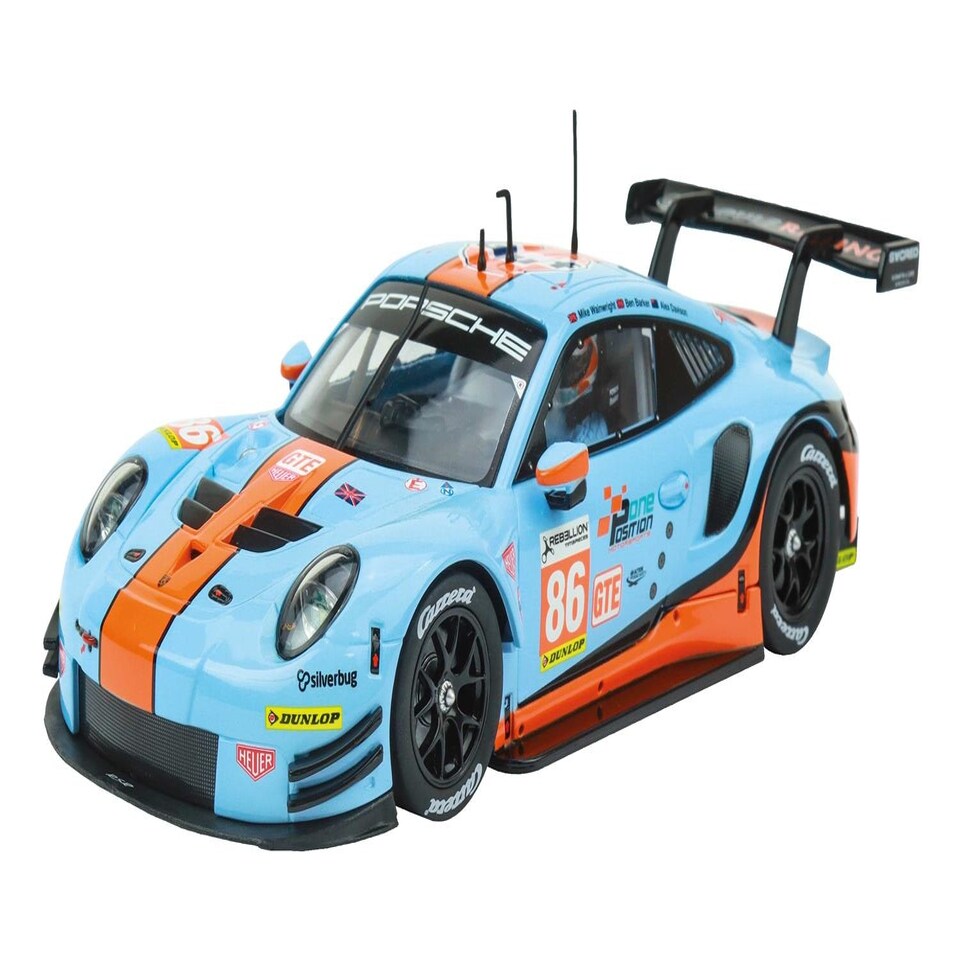 Carrera Porsche 911 RSR Gulf Racing M.Wainwright Silverstone 2018