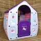 image 9 of 1.09m Purple Kids Indoor Outdoor Plastic Wendy House Unicorn Magical Playhouse