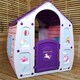 image 9 of 1.09m Purple Kids Indoor Outdoor Plastic Wendy House Unicorn Magical Playhouse