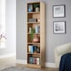 image 3 of Bookcase Display Shelf Freestanding Book Storage Unit Home Living Room Furniture | Brown