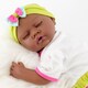 image 7 of BiBi Doll 20" Fay Ethnic Reborn Baby Doll Girl with Closed Eyes, Dummy & Bottle