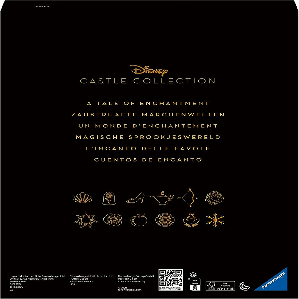image 1 of Disney Castle Collection: Ariel Jigsaw Puzzle (1000 Pieces)