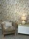 image 2 of Palmetto Agate Taupe Wallpaper