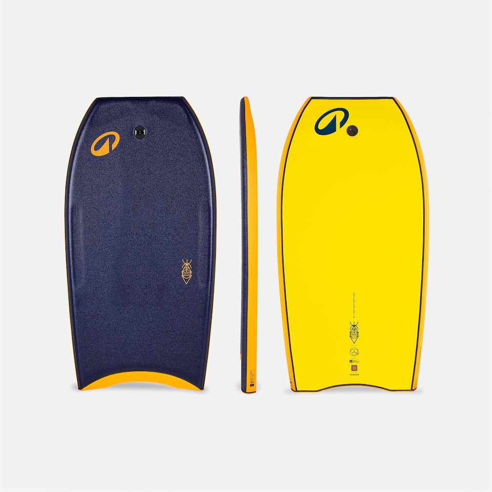 image 1 of Decathlon Bodyboard 900 yellow and blue
