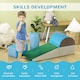 image 7 of HOMCOM 5 Piece Soft Safe Foam Playset Climb and Crawl Activity Toy for Toddler