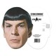 image 4 of Spock Star Trek Leonard Nimoy Cardboard Face Mask