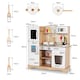 image 2 of COSTWAY Kitchen Play Set Pretend Play Kitchen Toy Set Chef Role Playing Toy