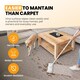 image 4 of NOVECRAFTO Self Adhesive Vinyl Floor Tiles 45x45cm Carpet Effect Peel and Stick