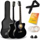image 7 of 3rd Avenue Full Size Cutaway Acoustic Guitar Pack Brown