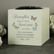 image 5 of Personalised Butterflies Appear Memorial Vase