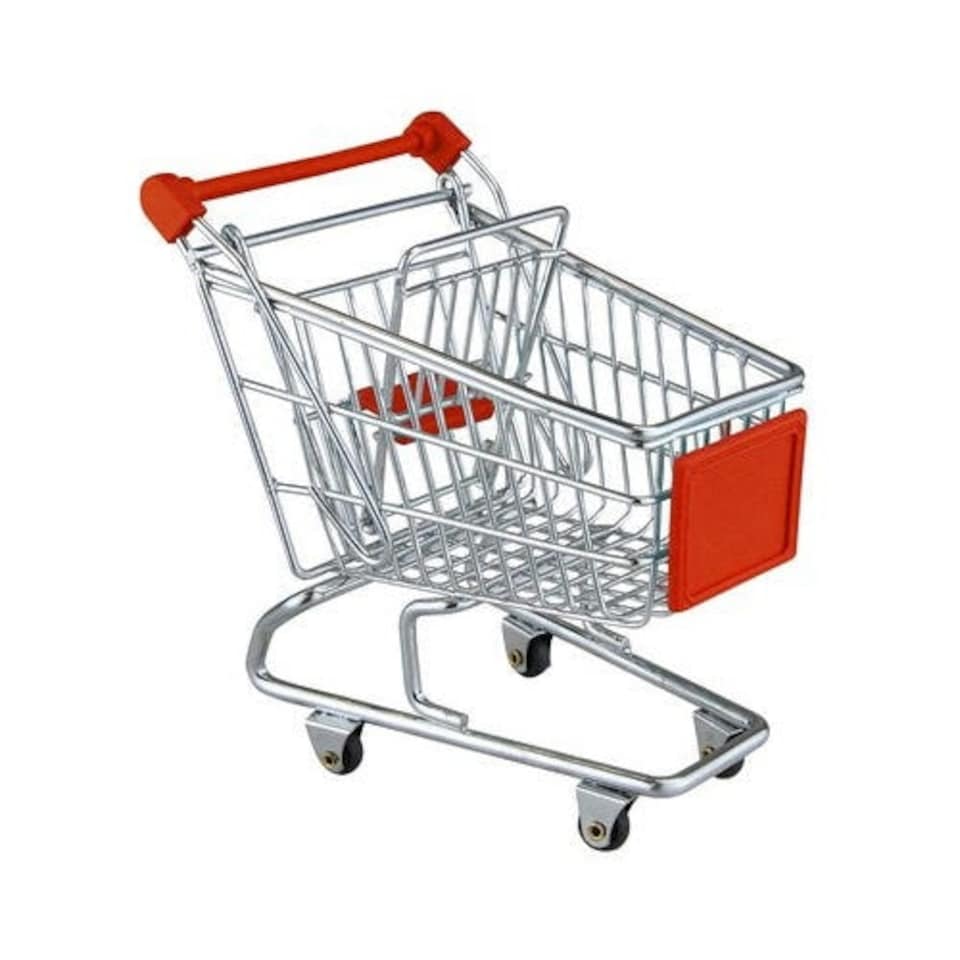 Apollo Chrome Mini Shopping Trolley
