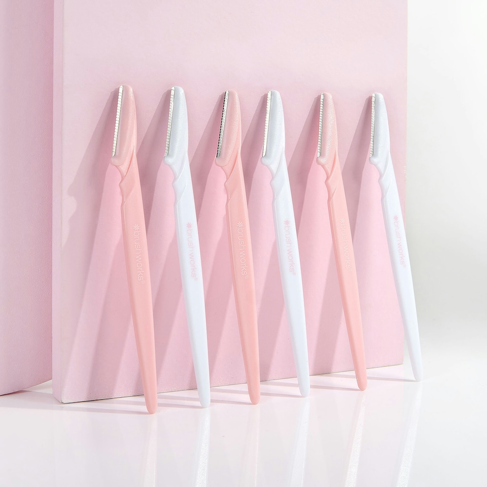 image 1 of Brushworks Angled Dermaplaners (Pack of 6)