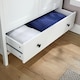 image 7 of Bellevue 1 Or 2 Door Wardrobe MDF Bedroom Furniture White | White