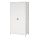 image 3 of Barcelona Wardrobe with 2 Doors in White