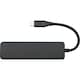 image 3 of Loop Recycled Plastic Multimedia USB Adapter - Black - One Size