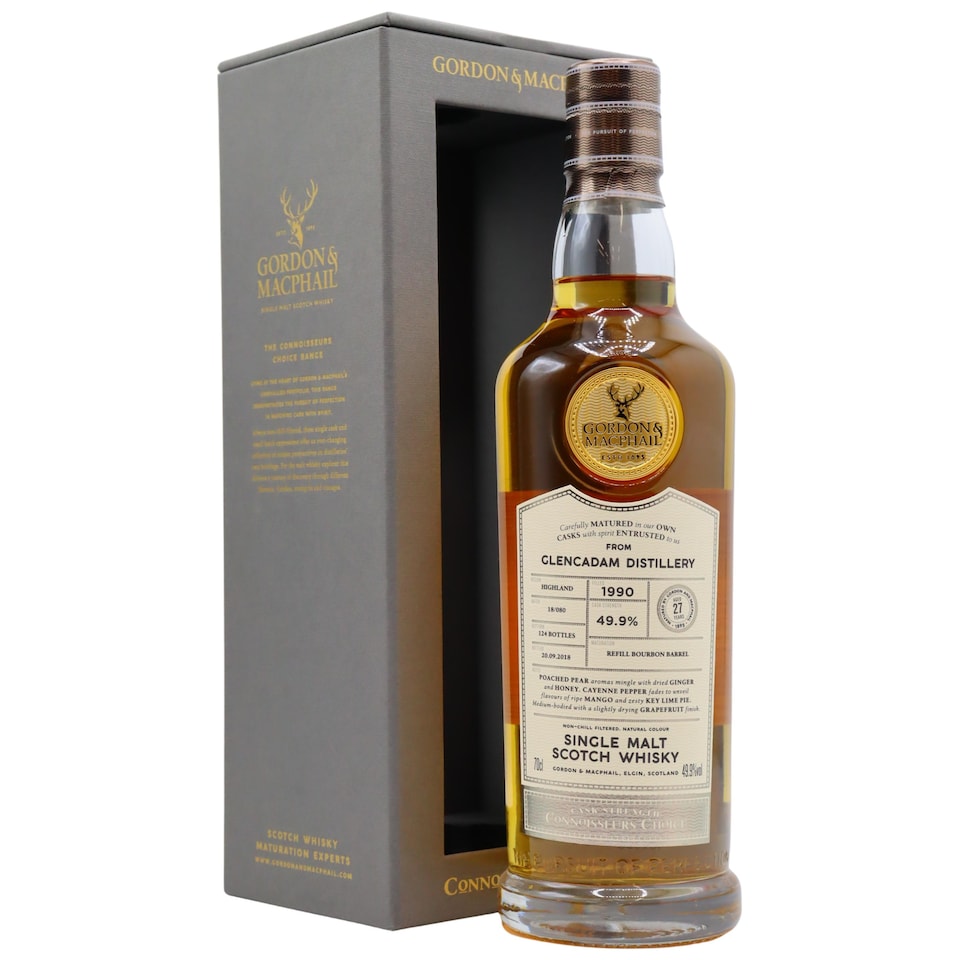 Glencadam - Connoisseurs Choice Single Cask No. 18-080 1990 27 year old Whisky