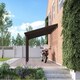 image 2 of Polycarbonate Roof Car Port 2 Post - Wood - L200 x W290 cm - Rustic Brown Brown