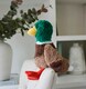 image 5 of Warmies Mallard Plush Microwaveable Weighted Cuddly Toy