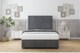 image 1 of Sloomy Harrington Armour Coniston Divan Bed With Mattress 2 Drawers Left Side With 26" Strutted Headboard & 12" Matching Footboard 5' King | Grey | Armour | King | 1