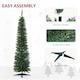 image 8 of HOMCOM 7FT Tall Christmas Pine Tree Artificial Easy Assembly Holiday Décor
