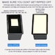 image 2 of Refilled HP 62XL Black Ink Cartridge - Replaces HP 62XL Black