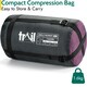image 5 of Mummy Sleeping Bag - Purple