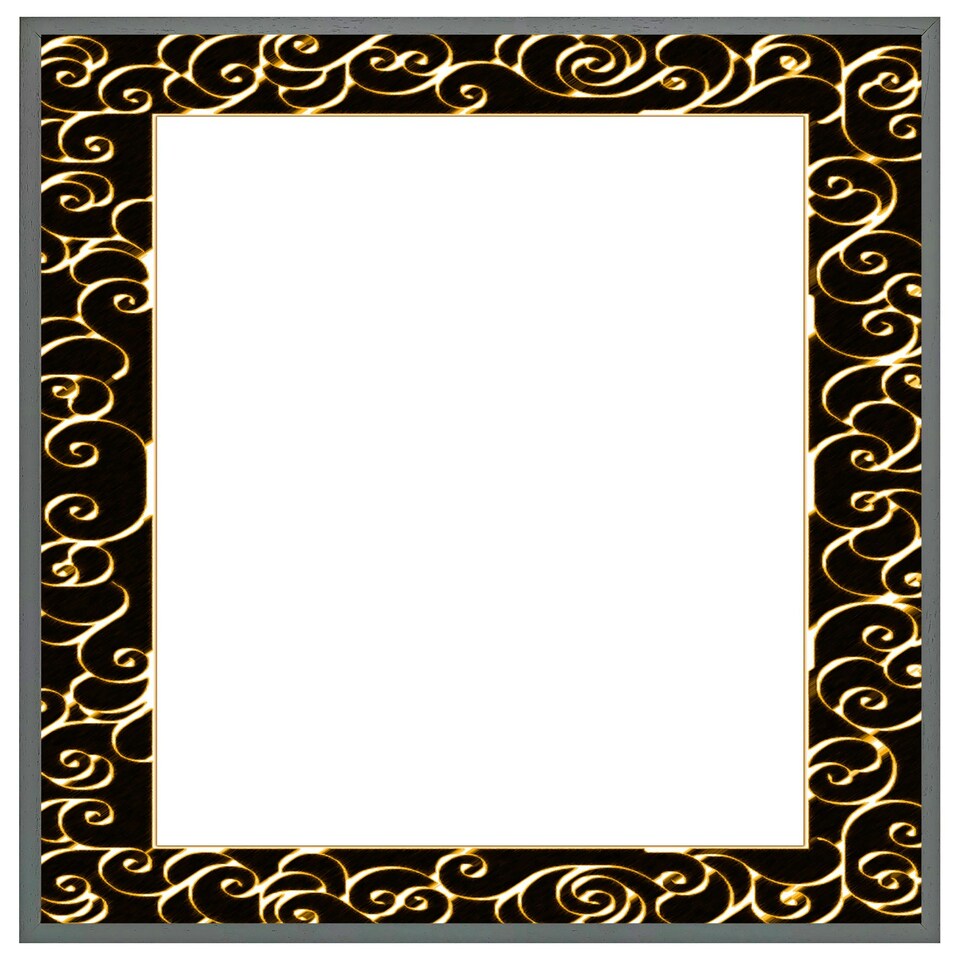 image 1 of Ancient egyptian border (Picture Frame) Brown | Oak | XS