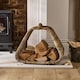 image 1 of Â Open Log Basket with Handle N/A