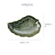 image 8 of Mikasa Serving Dish Green Stoneware Leaf Shaped 31.5cm | Green