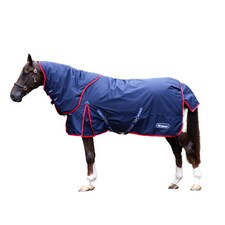 Whitaker Detachable Neck 250g Horse Combo Turnout Rug - Navy - 5´ 3"