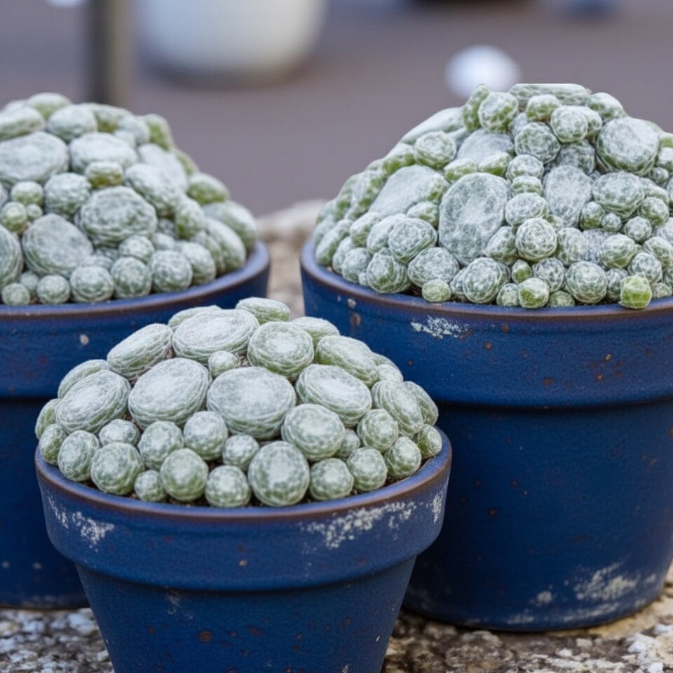 image 1 of Carbeth Plants Sempervivum Arctic White - Drought Tolerant & Easy Care Plant | Multi