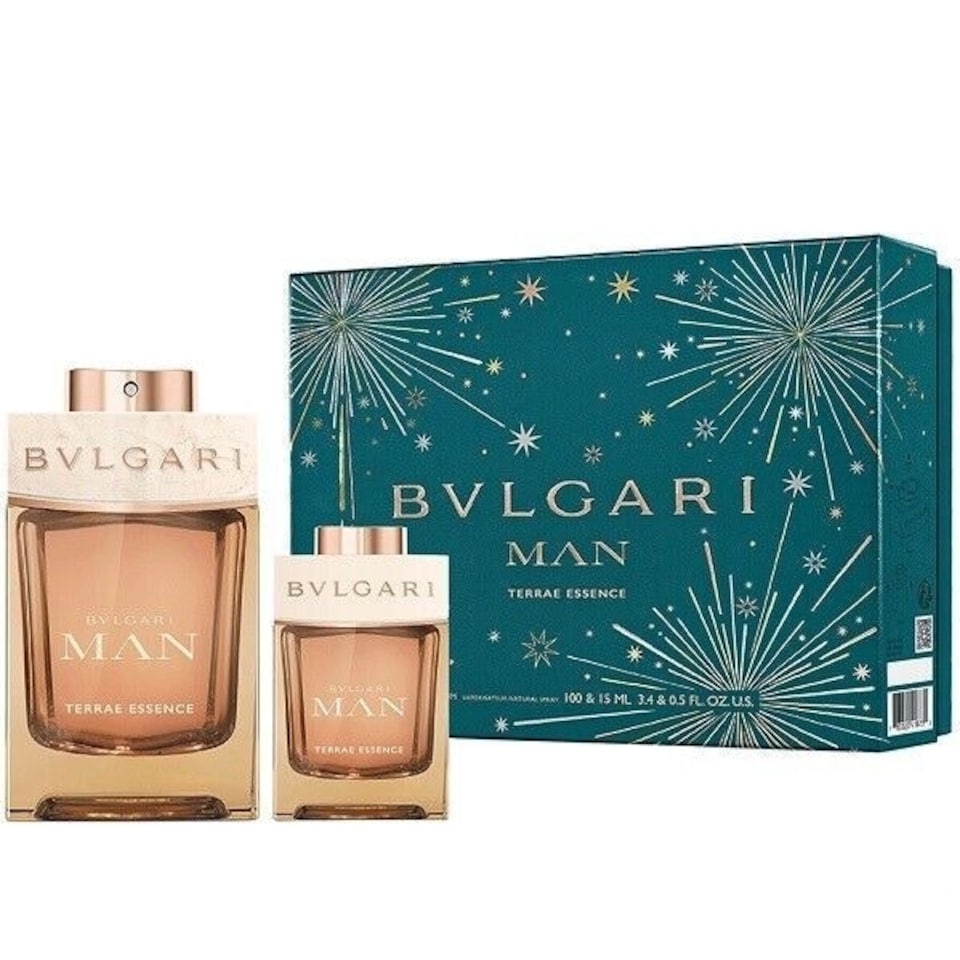 image 1 of BVLGARI MAN TERRAE ESSENCE 100ML EDP SPRAY + 15ML EDP SPRAY BRAND NEW GIFT SET